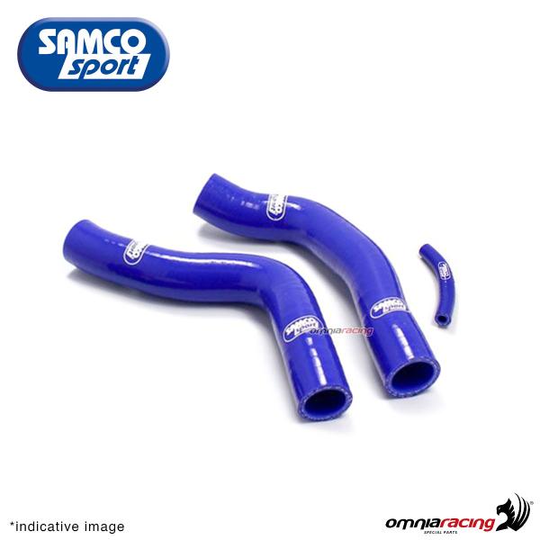 Samco hoses radiator kit color blue for Yamaha MT10 2016>2018
