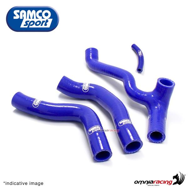 Samco hoses radiator kit color blue for BMW S1000RR HP4 2013>2014