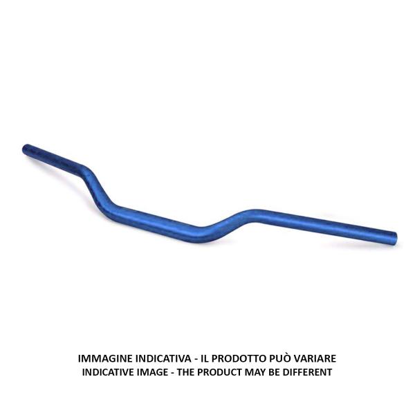 PBR handlebar diameter 28/22mm in blue ergal dimensioni 815/155/120/120/76