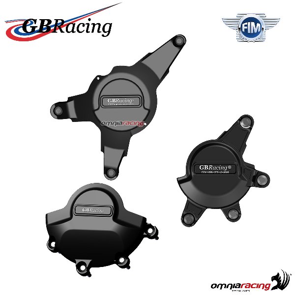 Complete engine crankcase cover protection set GBRacing Honda CBR1000RR Fireblade/SP 2008-2011