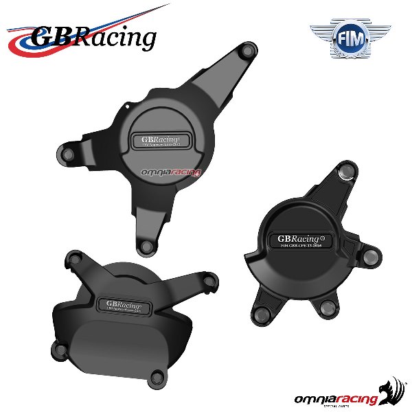 Complete engine crankcase cover protection set race use GBRacing Honda CBR1000RR Fireblade/SP 10-16