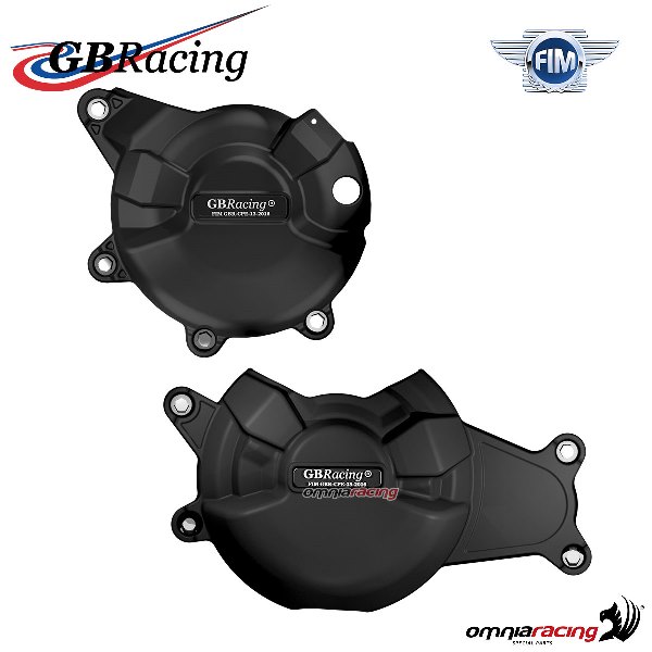 Set completo protezione carter motore GBRacing per Yamaha MT07 Tracer 2014-2023