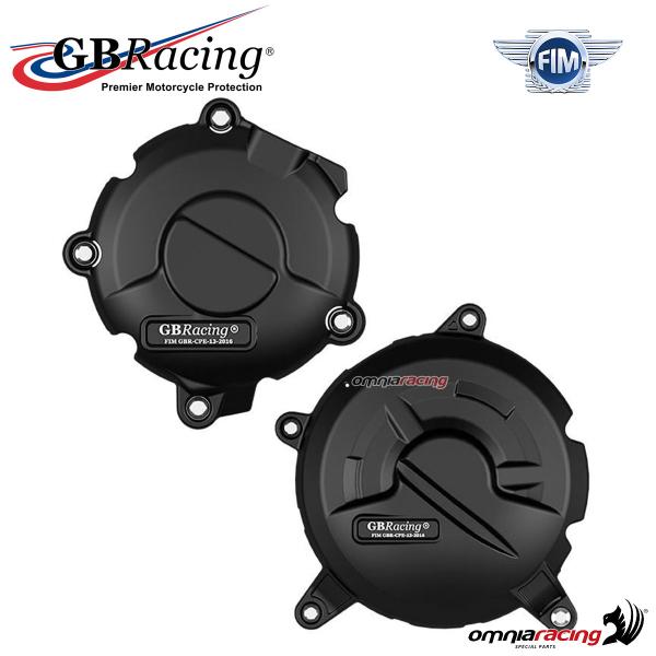 Complete engine crankcase cover protection set GBRacing Suzuki GSXR1300 Hayabusa 2021-2023