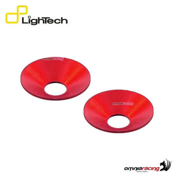 Ricambi anello interno per protezione perni ruota Lightech colore rosso