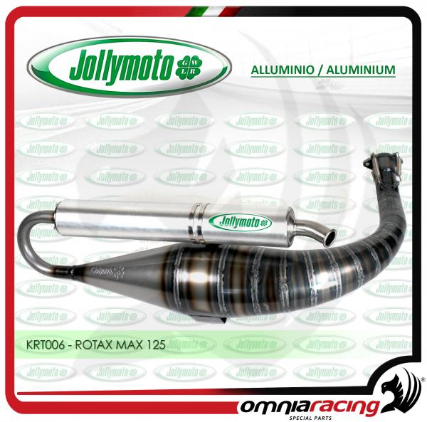 Jollymoto Full Exhaust Expansion Silencers Aluminium For Kart Rotax Max