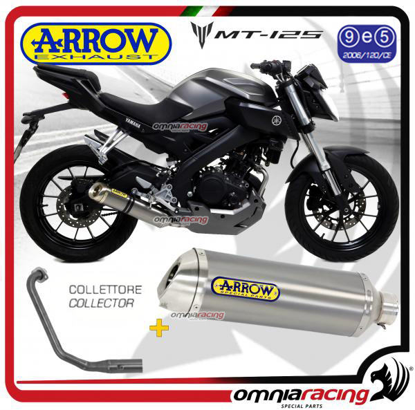 yamaha mt 125 full exhaust system