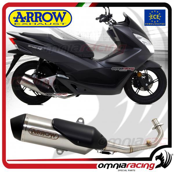 Arrow Full Exhaust System Urban Aluminium Silencer For Honda Pcx 125 150 2017 53519xn 53066mi