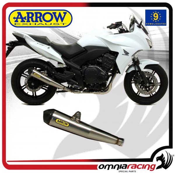 Arrow Exhausts Pro Racing Stainless Steel Silencer Homologated For Honda Cbf 1000 St 10 13