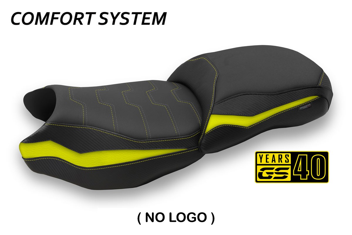 Saddle covering Adalia Comfort System yellow BMW R1250GS 2019-2023