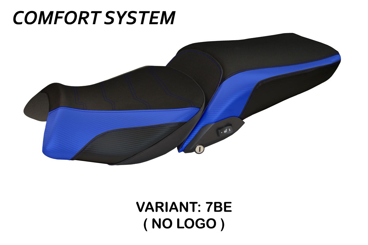 Saddle covering Alghero1 Comfort System blue BMW R1250RT 2019-2023