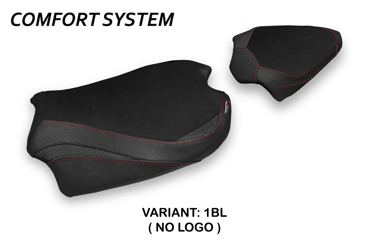 Rivestimento sella Albena Comfort System nera Ducati Streetfighter V4 2020-2023