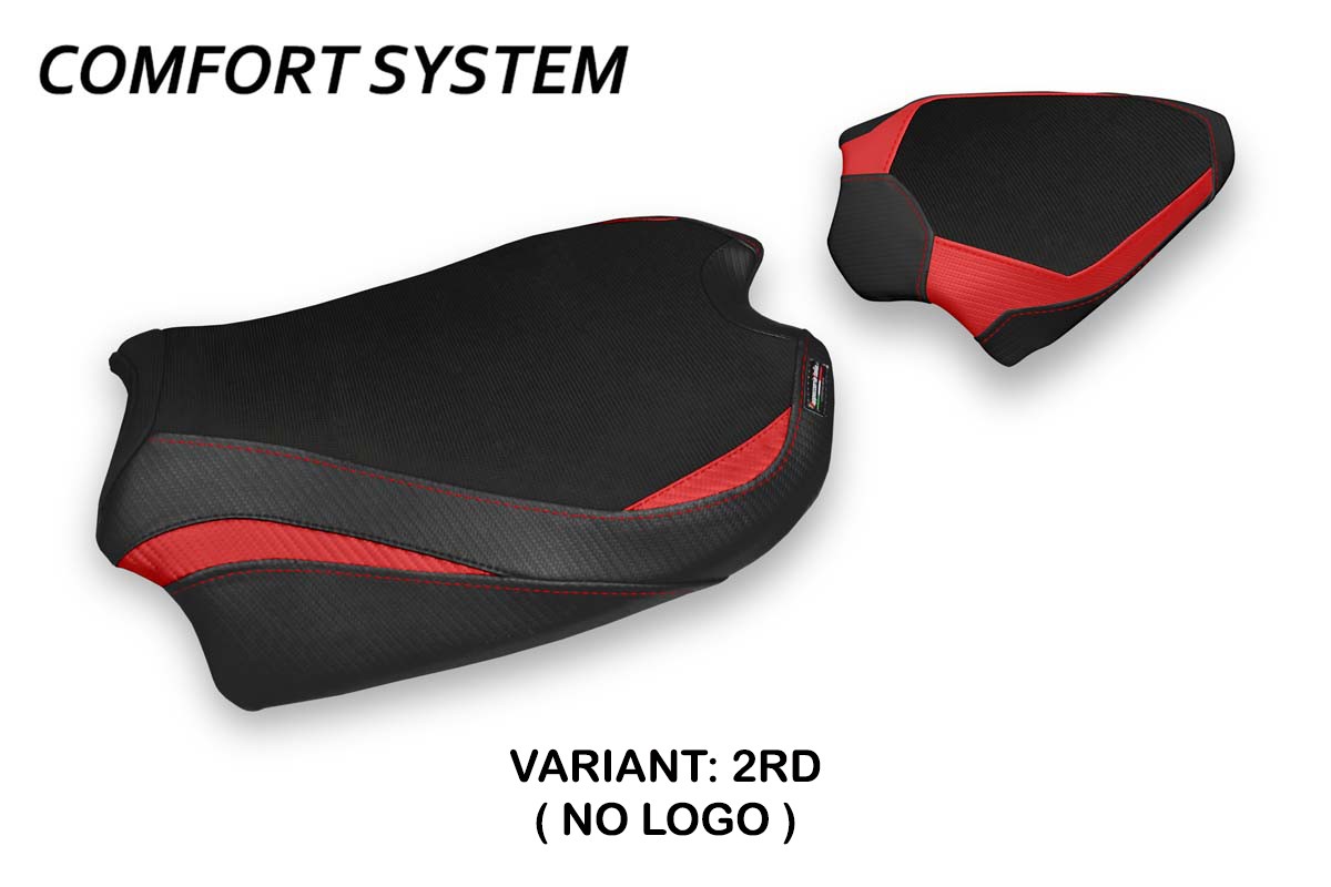 Saddle covering Albena Comfort System red Ducati Streetfighter V4 2020-2023