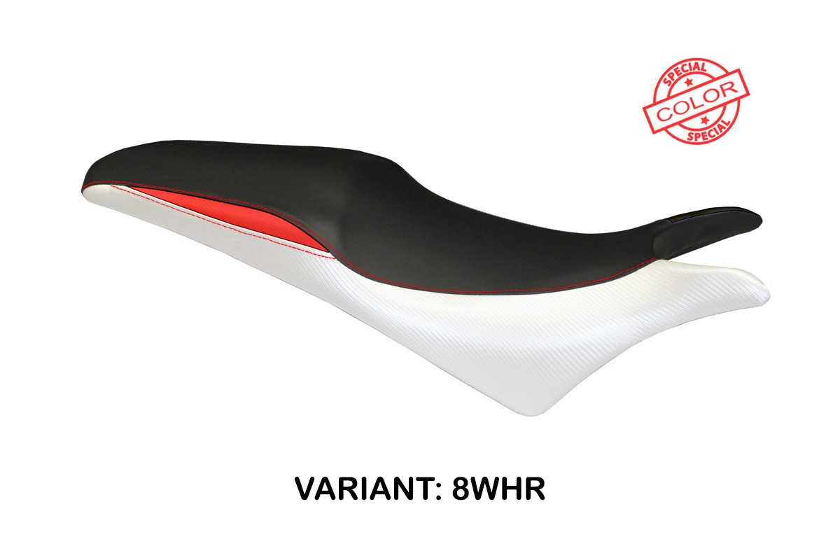 Rivestimento sella Ancona Standard bianca-rossa Honda CBR600F 2011-2013