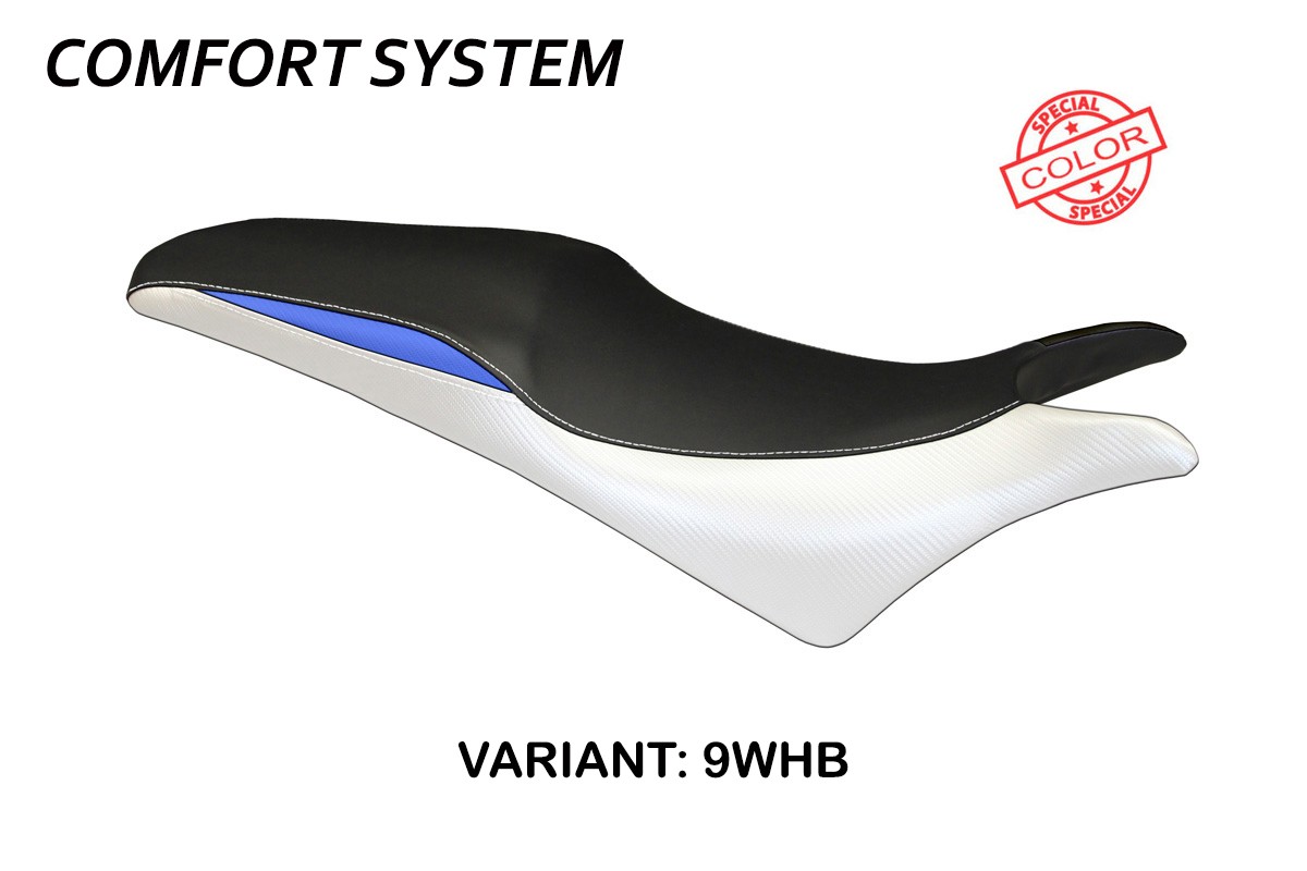 Rivestimento sella Ancona Comfort System bianca-blu Honda CBR600F 2011-2013