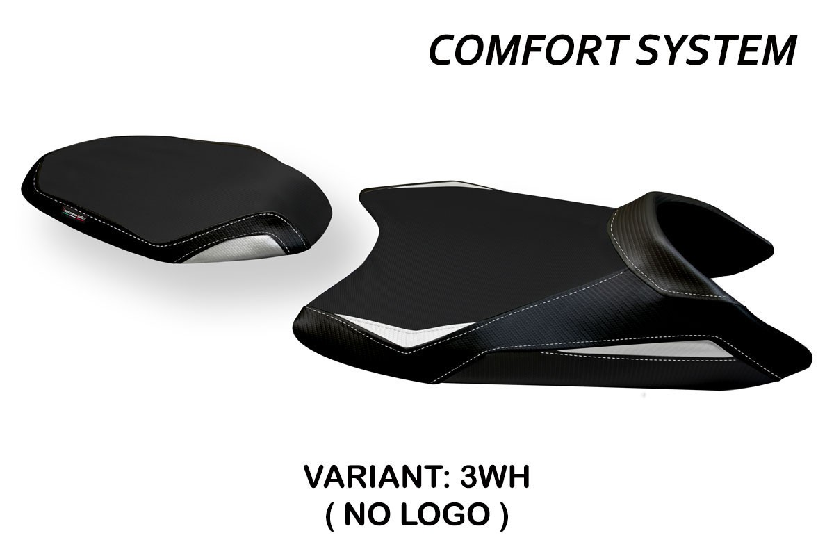 Saddle covering Alberti Comfort System white KTM 890 Duke 2021-2023