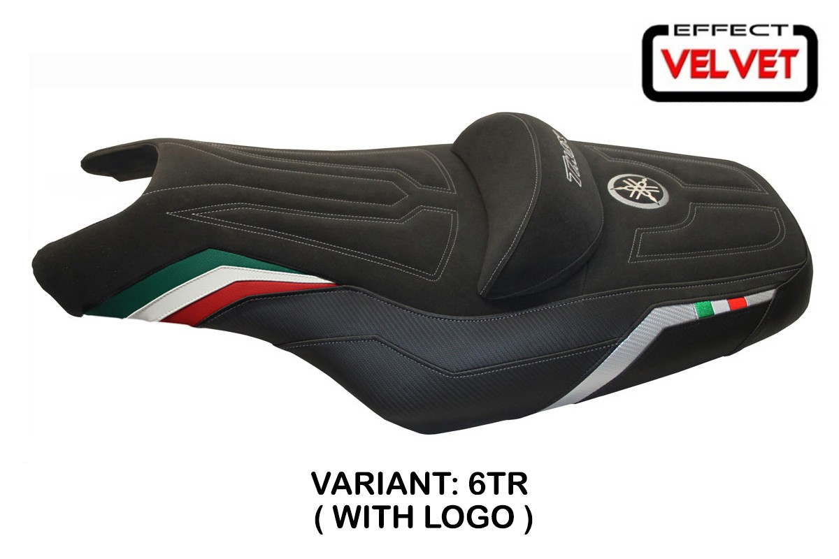 Saddle covering I Love Italy Standard tricolor with logo Yamaha Tmax 500/530 2008-2016