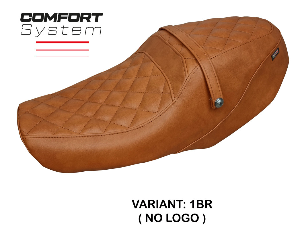 Saddle covering Adeje Comfort System brown Yamaha XSR900 2022-2023