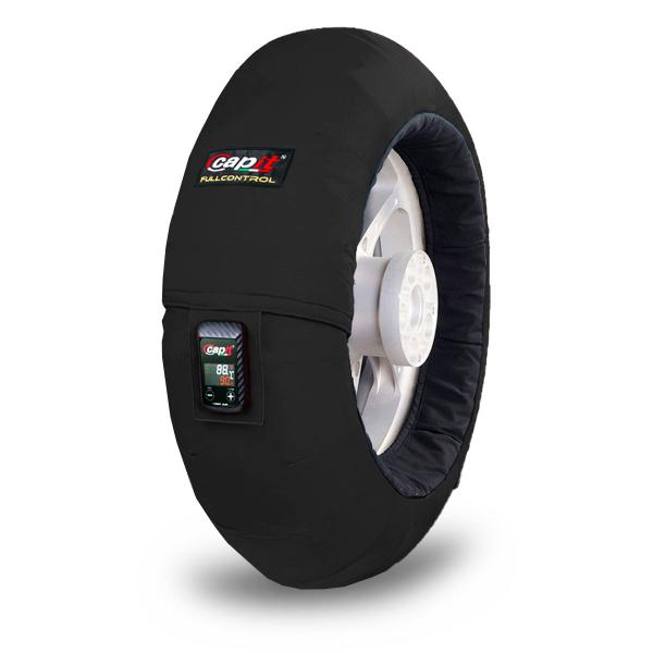 Rear black Capit tyrewarmer size XL European plug