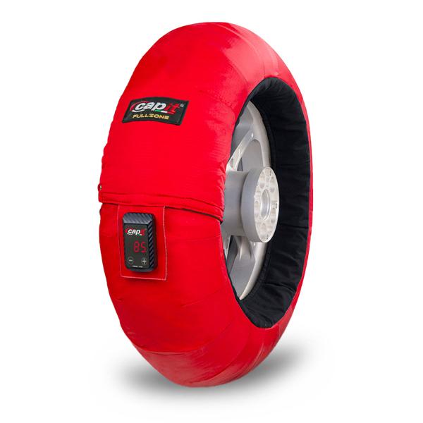 Rear red Capit tyrewarmer size XL Japanese plug